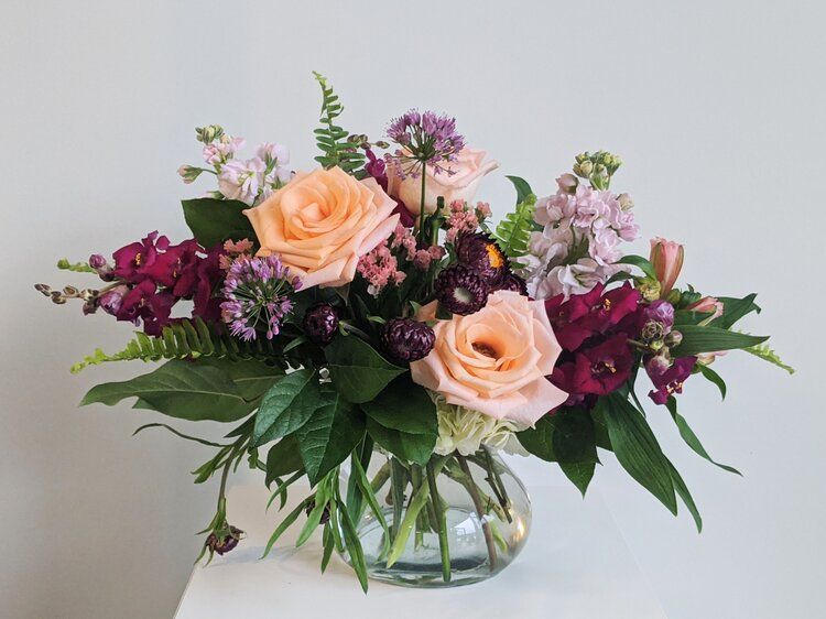 Floral arrangement workshop in Auckland
